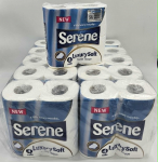 SERENE TOILET ROLL - 200SHEET 2PLY WHITE PURE LUXURY SOFT