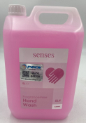 UNPERFUMED PINK LIQUID SOAP 5LTR - CLEENOL