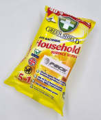 HOUSEHOLD SURFACE WIPE - 70'S GREEN SHIELD 'ANTIBACTERIAL'