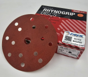 SANDING DISC VELCRO 150mm2000G REDLINE