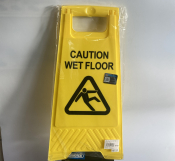 A FRAME - WET FLOOR SIGN