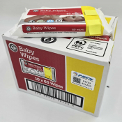 EURO BABY WIPE - CASE (8 PACKS OF 60 WIPES)