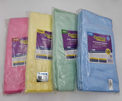 MICROFIBRE CLOTHS-PACK 10 (Choose colour)