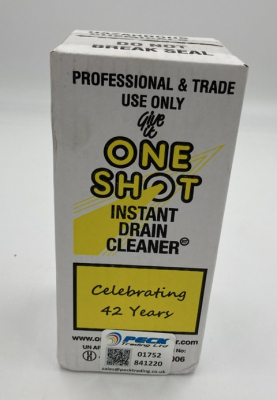 ONE SHOT DRAIN CLEANER 1 LTR