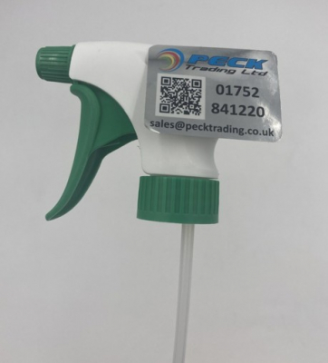 TRIGGER SPRAY- HEAD ONLY GREEN