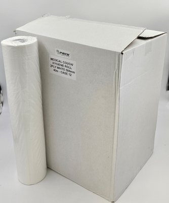 HYGIENE ROLL - 20Inch 2PLY WHITE 40M (COUCH)