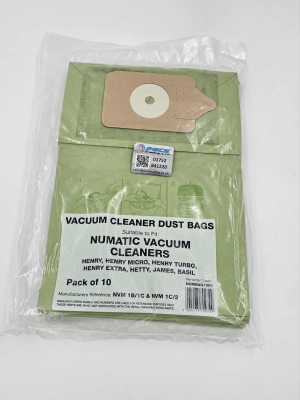 PLAIN *PAPER HENRY VAC BAG(10)