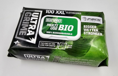 BIO-MULTIUSE WIPE ULTRAGRIME GREEN PACKET